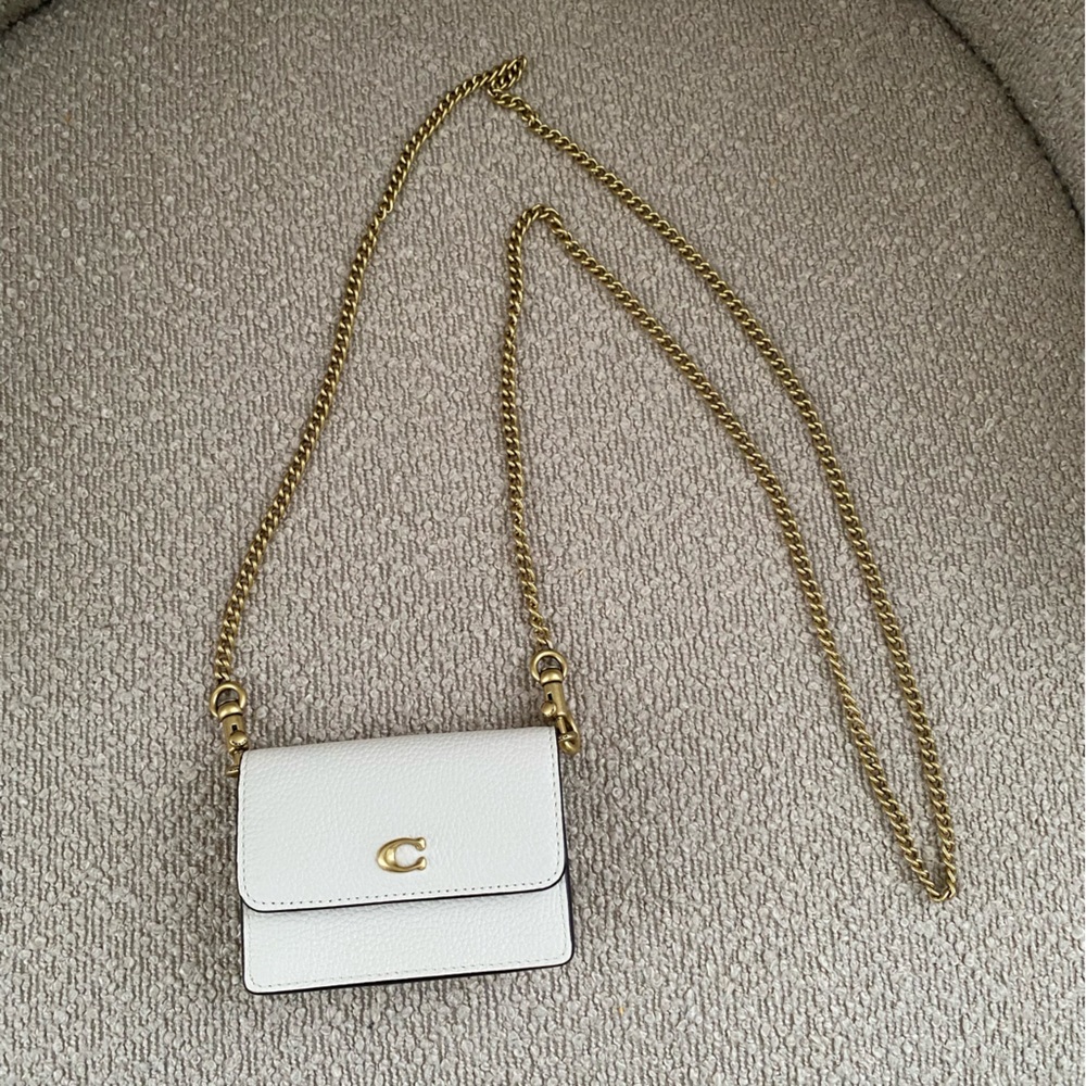 Coach Card Holder Crossbody